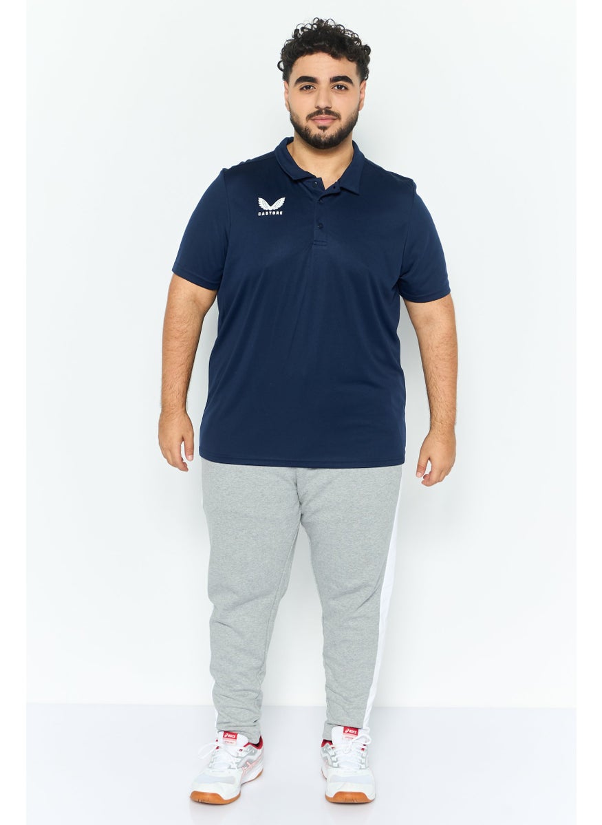 CASTORE Men Sportswear Fit Short Sleeves Golf Polo Shirt, Navy Blue  - Image 3