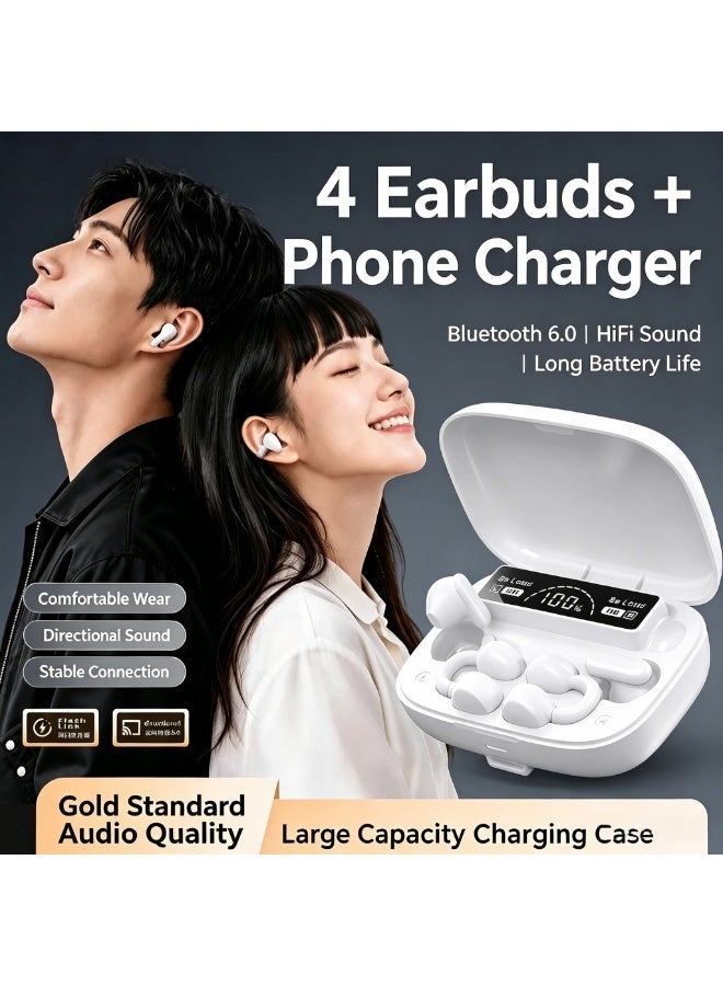 Abmkw Abmkw 2pair Wireless Bluetooth Hifi e-sports Earphones 70 g Z8F522D8FCC6FC97DB0BBZ