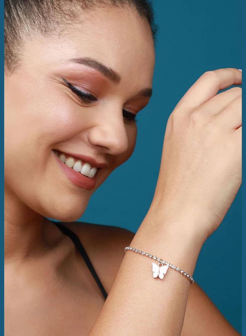 SOHI Gold Plated Designer Stone Casual Wear Necklace For Women