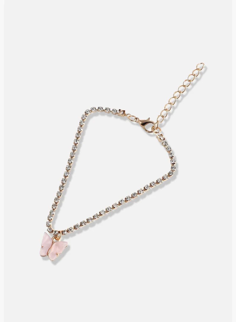 SOHI Gold Plated Designer Stone Casual Wear Necklace For Women