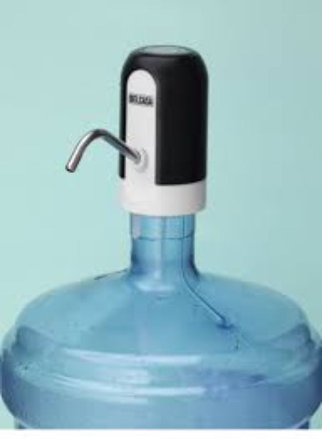 1pc Water Bottle Pump, Electric Water Bottle Pump, USB Rechargeable Automatic Drinking Water Pump - Image 1