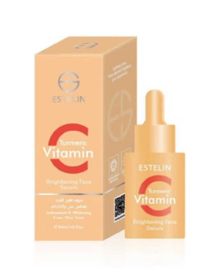 ESTELIN Vitamin C & Turmeric brightening face serum 30ml