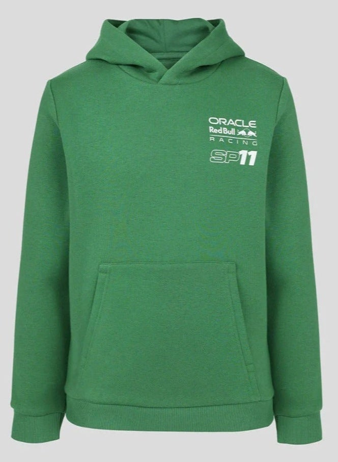 Red Bull Racing F1 Kids Sergio "Checo" Perez SP11 Hoodie, Green - Image 5