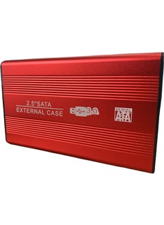 Ata Elektronik Red Color 2.5 Sata HDD USB 3.0 Harddisk HDD Box - Aluminum Body  - Image 3