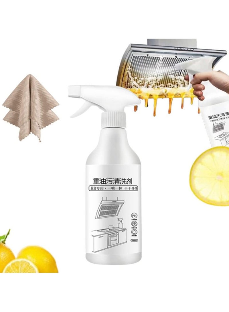Splash Spray Oven Cleaner, Splash Foam Spray For Oven Cleaner Heavy Oil Stain Cleaning Agent Bubble Cleaner Foam, Multi-purpose Kitchen Cleaner - Powerful Splash Foam Spray  - Image 5