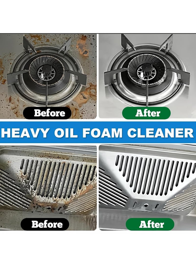 Splash Spray Oven Cleaner, Splash Foam Spray For Oven Cleaner Heavy Oil Stain Cleaning Agent Bubble Cleaner Foam, Multi-purpose Kitchen Cleaner - Powerful Splash Foam Spray  - Image 3