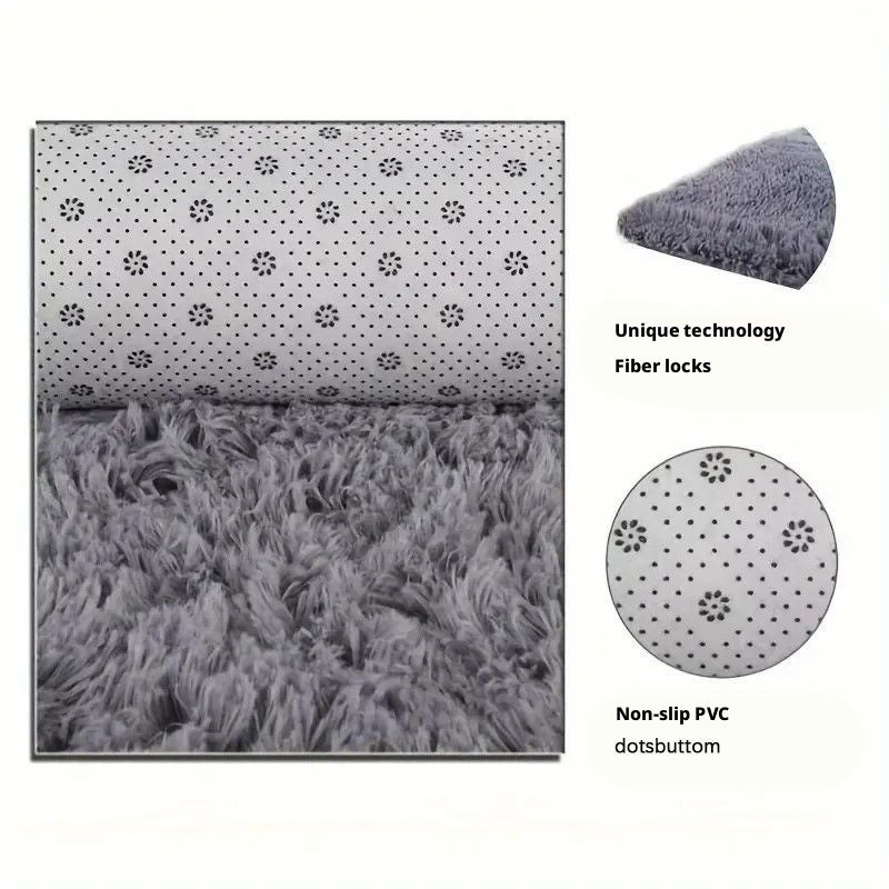 Grey PVC Bedside Mat 60x120 cm - Image 5
