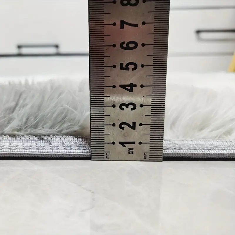 Grey PVC Bedside Mat 60x120 cm - Image 3