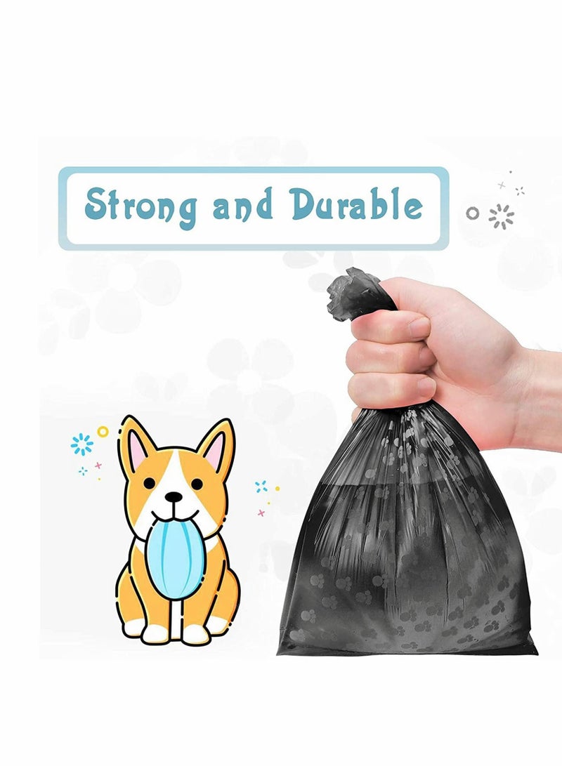 Y&D Poop Bags Pet Supply Dog Cute Paw Pattern Waste Doggie Bag Refills Can Also be Used as Household Garbage Bag 240... - Image 3