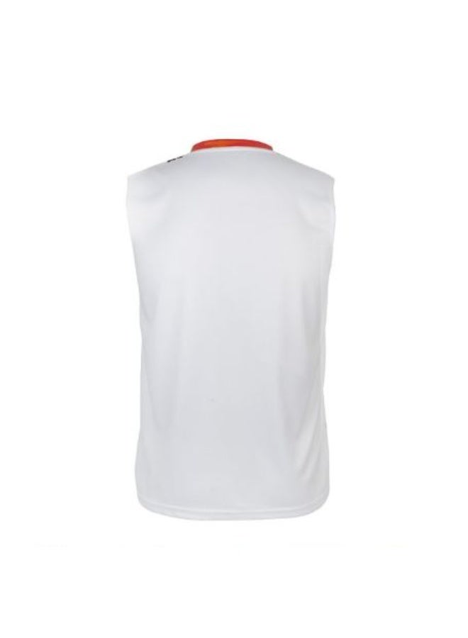 Apacs SL 1333 Sleeveless Badminton T-Shirt, White – Lightweight Dri-Fast Quick-Dry Sleeveless Sports Shirt, Breathable Athletic Wear for Badminton & Indoor Training - Image 5