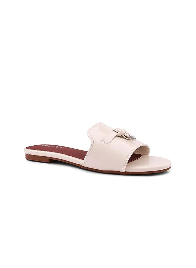 Cuple Cuple Metal Detail Flat Slides