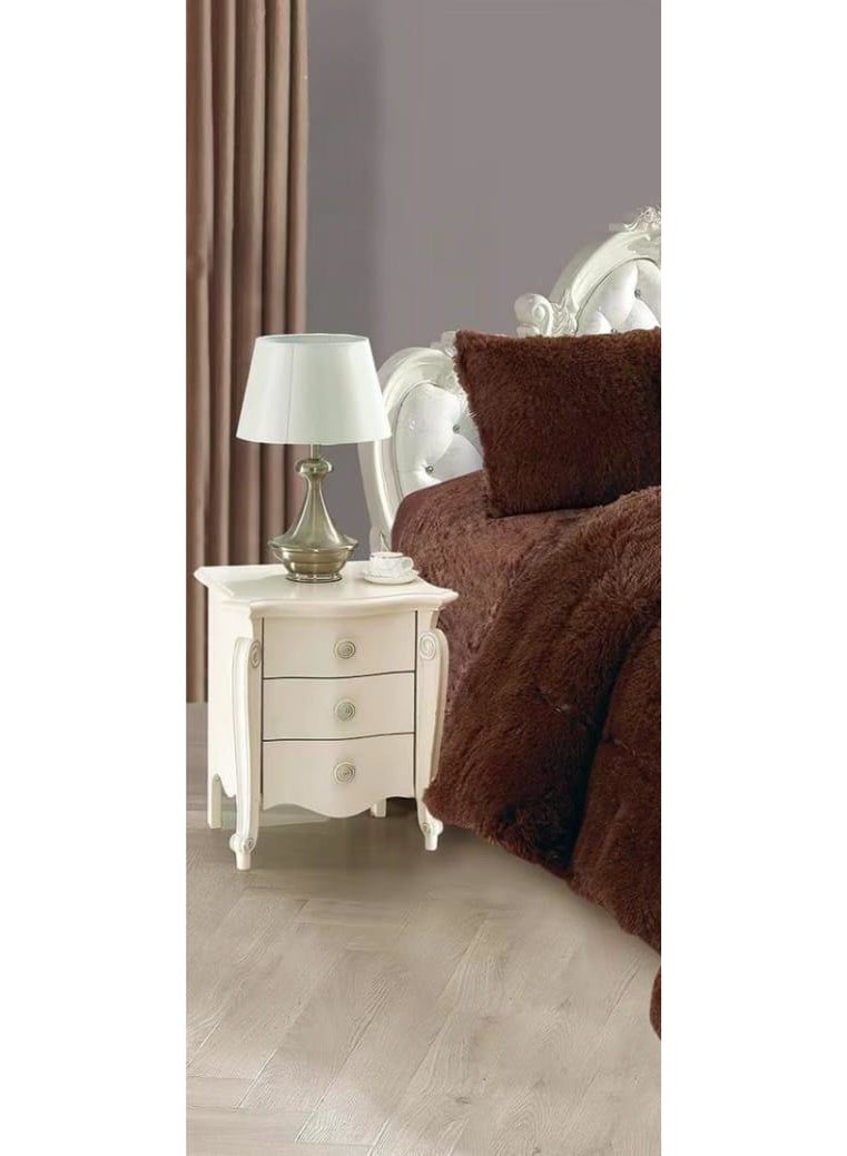 Horse Royal faux fur double bedspread to give you warmth and elegance - Image 2