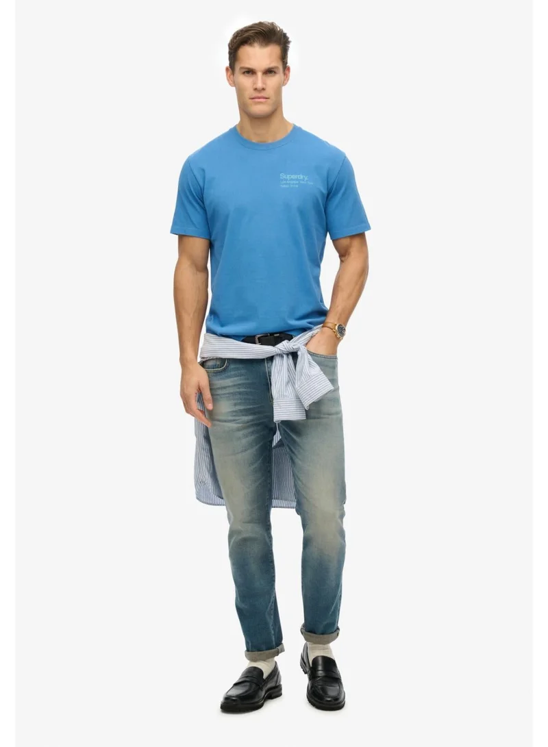 سوبر دراي تيشيرت سيتي بشعار كور