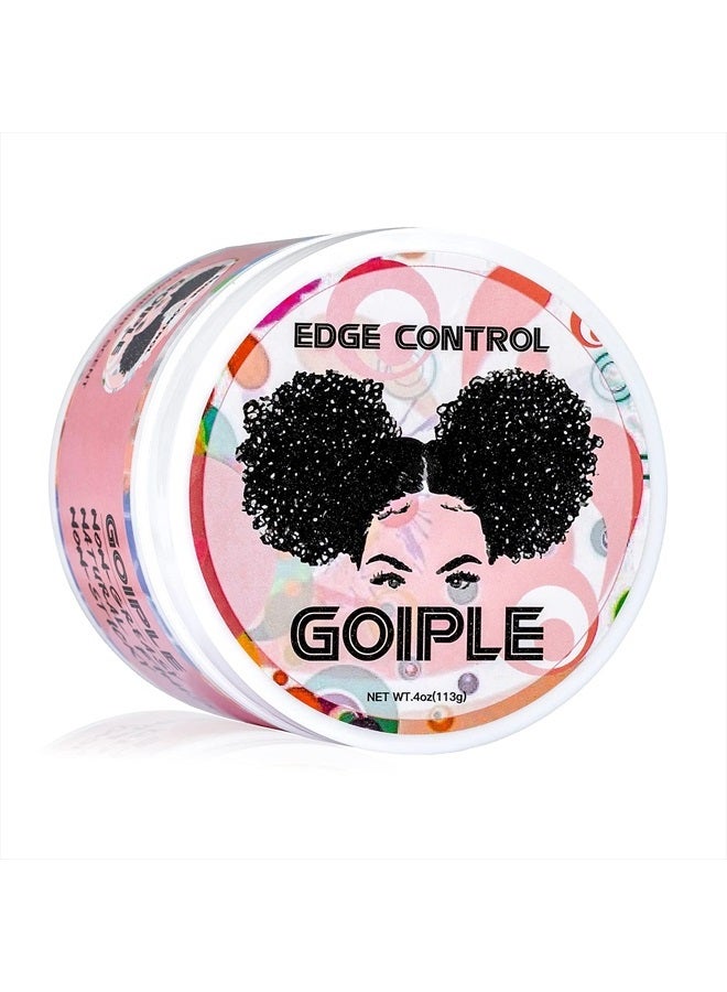 Goiple Edge Control Wax for Women Strong Hold Non-greasy Edge Smoother Strawberry Scent 4oz - Image 1