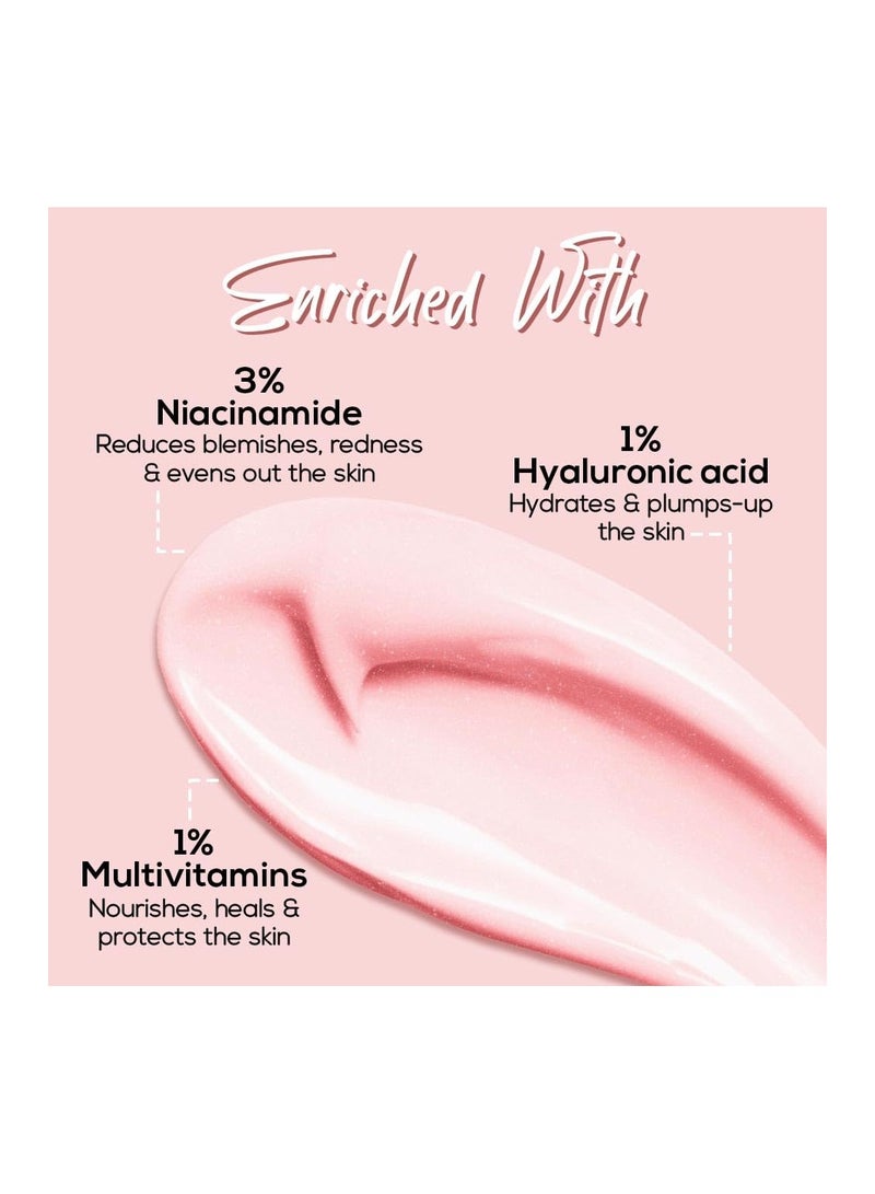 رينيه مرطب لومي جلو لتسليط الضوء، غني بـ 3% نياسيناميد و1% حمض الهيالورونيك، يمنع - 50 جم - Image 3