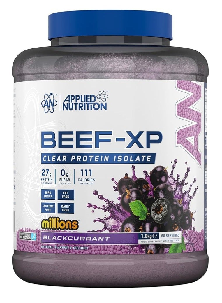 بروتين عزل بيف-إكس بي بنكهة المليون كشمش أسود 1.8 كجم