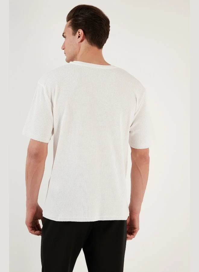 Buratti  Buratti Cotton Casual Cut Single Pocket Crew Neck T Shirt Men's T SHIRT 5902642  | Best Price UAE