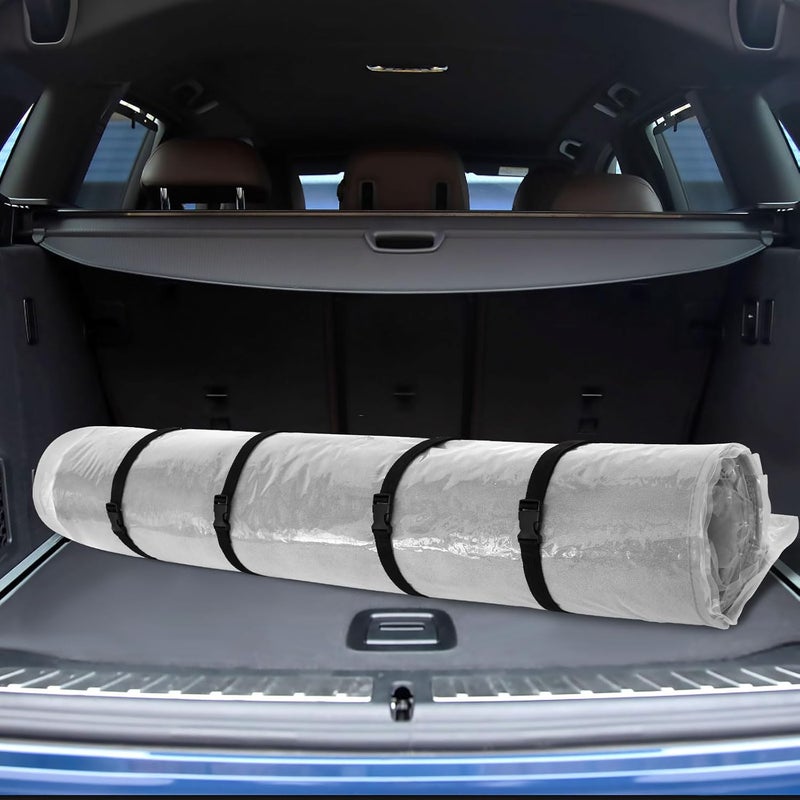 windforgecraft Mattress Vacuum Bag Double Zip Seal Mattress Compression Vacuum Storage Bags Memory Foam Latex Mattress Storage Bags Space Saver for Easy Moving Shipping and Storing - Image 1