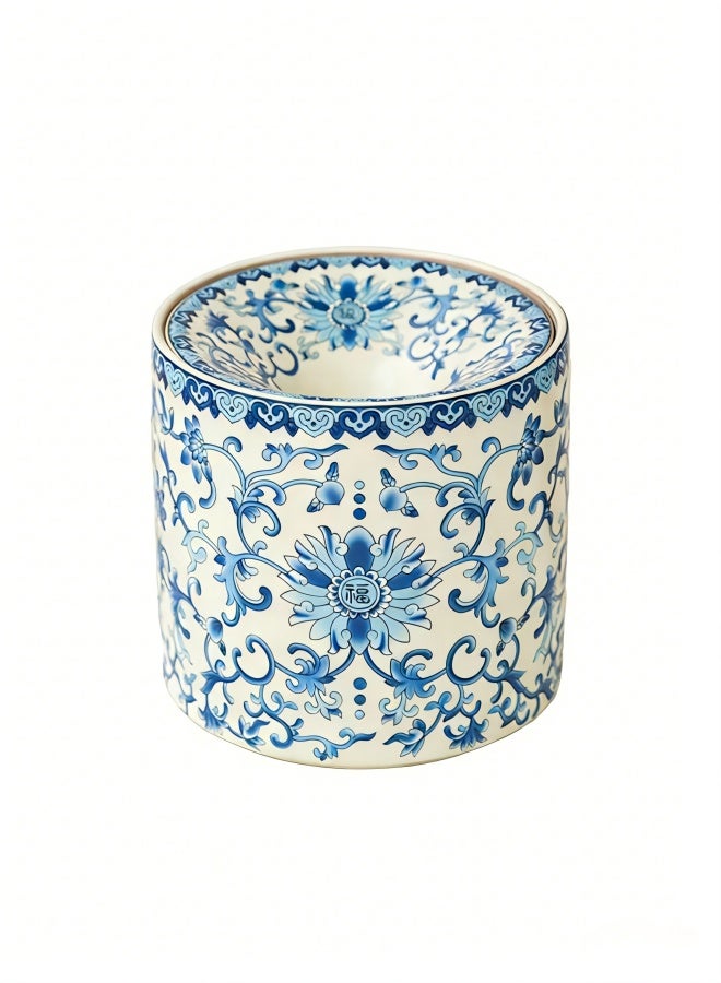 الرماد مع قمع القمع ، الرماد مقاوم للرياح أو قشرة الشاي ، مناسبة لتزيين المكتب المنزلي ، واستخدام متعدد الوظائف - Image 1