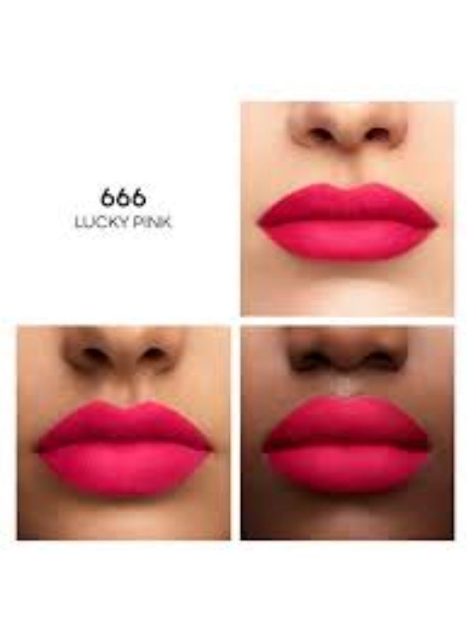 غيرلان أحمر شفاه غيرلان كيسكيس تندر مات بلون 666 لاكي بينك - Image 2