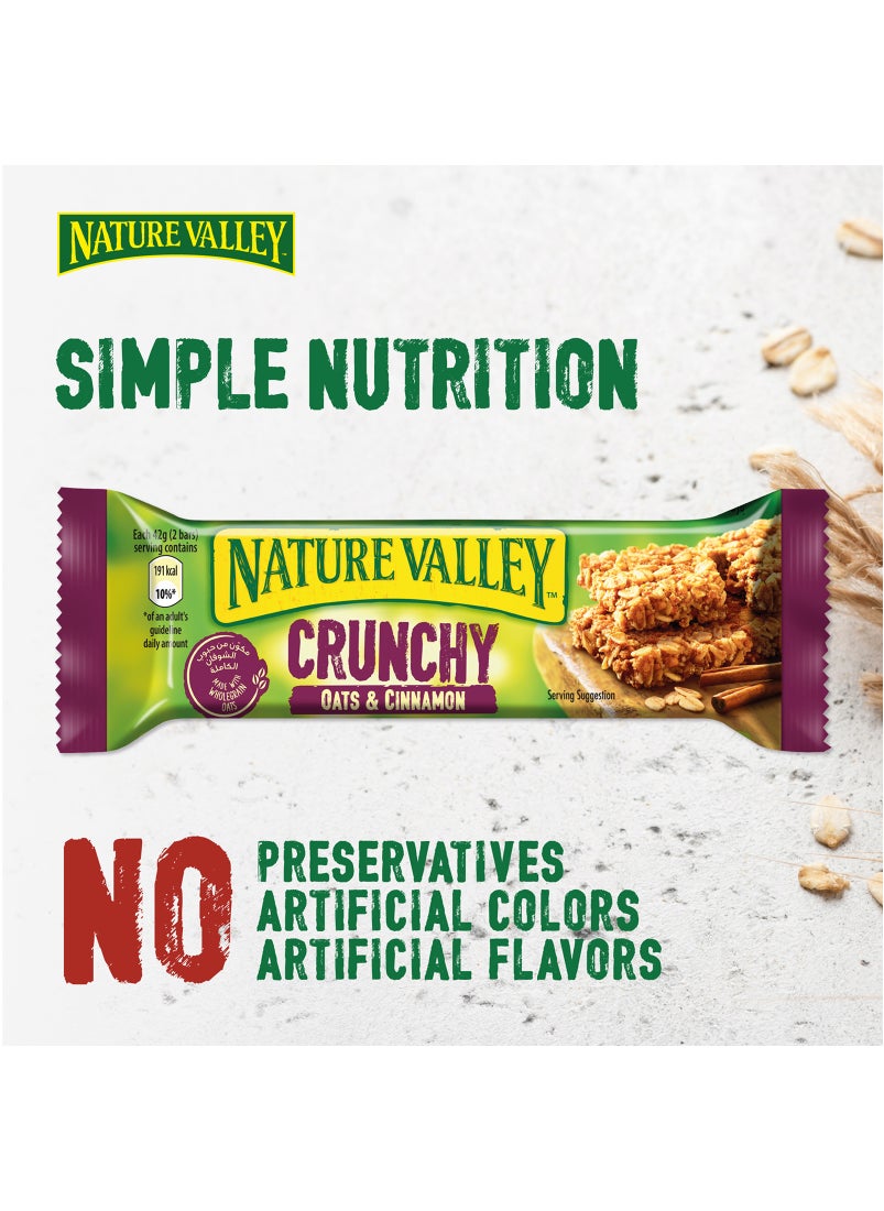 Nature Valley - Oats And Cinnamon Granola 10 Bar 42g - Image 1