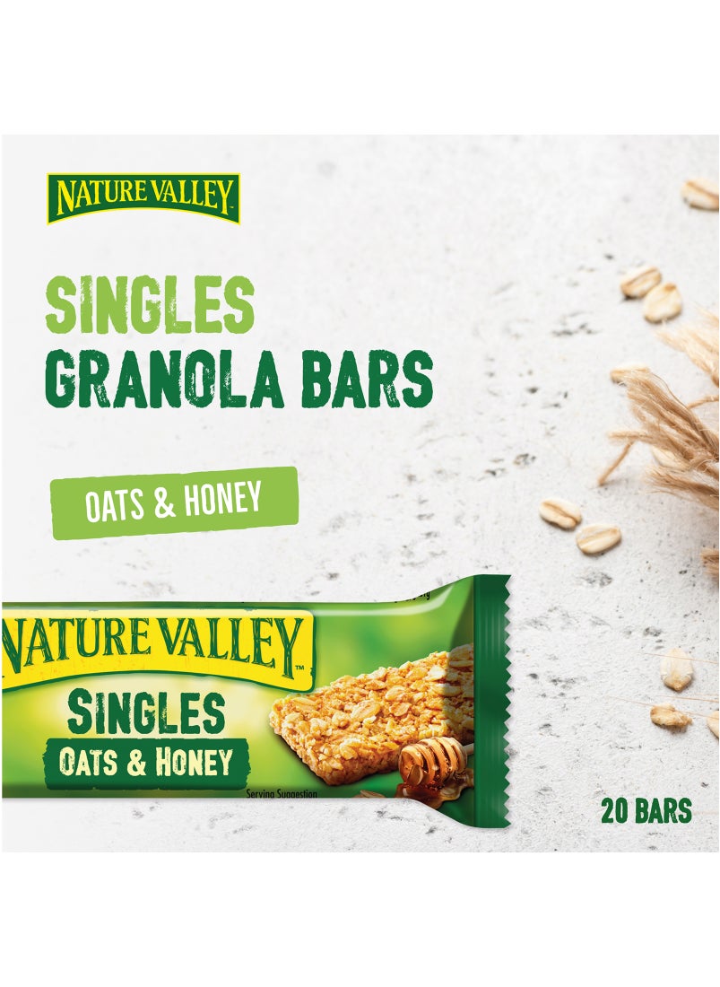 Nature Valley Crunchy Oats And Honey Granola Bar 20 Pieces 420g  - Image 2