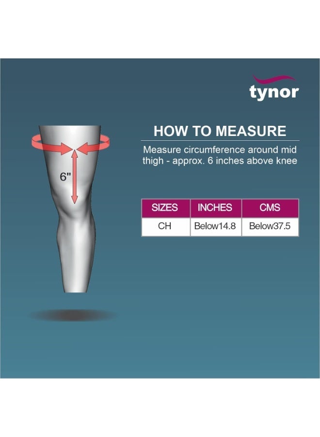 TYNOR Knee Immobiliser, Grey, Child, 1 Unit - Image 2