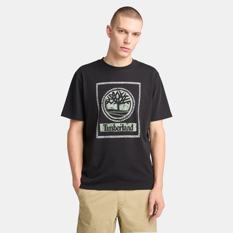 Men's Front Seasonal Stack Logo T-Shirt