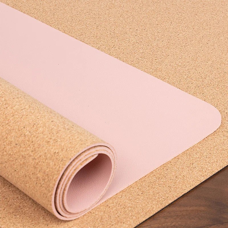 Y&D Natural Cork & PU Leather Desk Pad - Waterproof Dual-Sided Large Office Desk Mat, Ultra-Thin Table Protector & Mouse Pad - Image 1