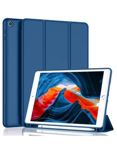 MIGOFAST iPad 9th Generation Case 2021 iPad 8th Generation Case 2020 10.2 Inch with Pencil Holder iPad 7th Gen 2019 Case with Soft Baby Skin Silicone Back Auto Wake Sleep Cover  - Image 1