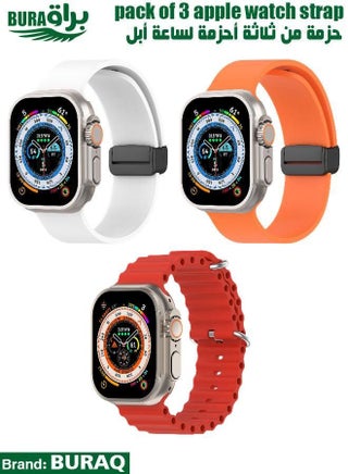 Apple Watch Band Strap For Apple Watch Ultra 2/Ultra 49mm, Series 10 46mm, 9/8/7 45mm, SE2/SE/6/5/4 44mm, 3/2/1 42mm - pzsku/Z8F53DBE859F9BE5AF5B3Z/45/_/1733884389/ff21cb73-5a08-47bc-a8cd-97e656368ba3