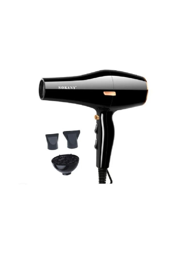 سوكاني SK-2225 مجفف شعر استشوار احترافي مع 3 ملحقات - 3000 واط - Image 2