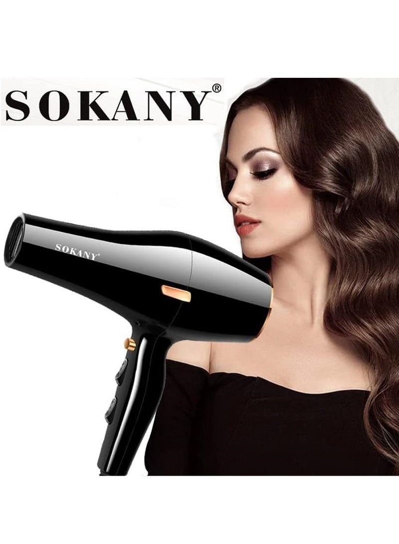 سوكاني SK-2225 مجفف شعر استشوار احترافي مع 3 ملحقات - 3000 واط - Image 3