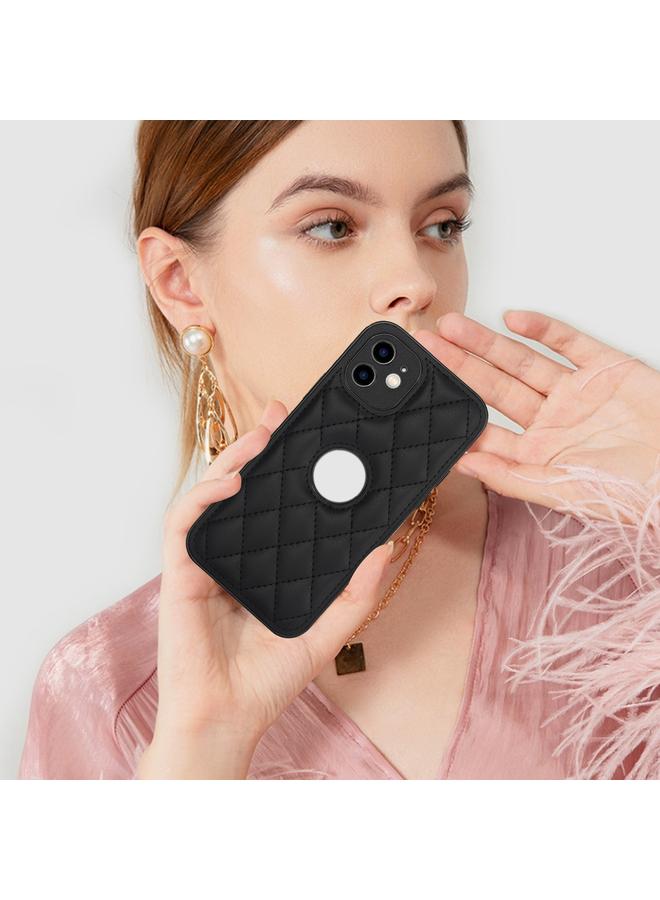 زبون حافظة لهاتف iPhone 12 مع غطاء خلفي من الجلد المعيني - Image 5