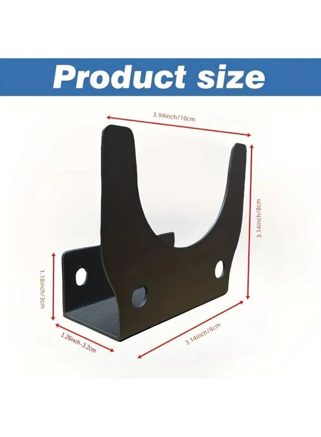 1pc Heavy Duty Metal Angle Grinder Holder Wall Mount Storage Rack Tool Organizer - Image 3