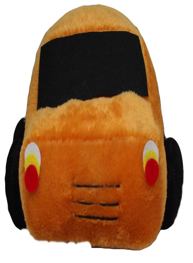 Tickles Soft Stuffed Plush Car Toy for Kids Room (Color: Orange Size: 31 cm) - Image 4