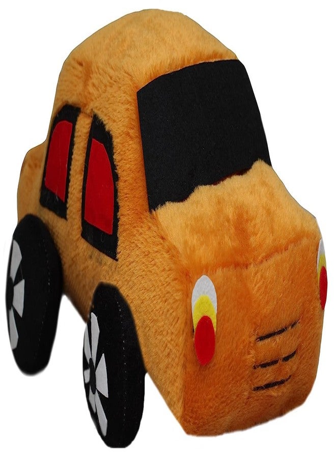 Tickles Soft Stuffed Plush Car Toy for Kids Room (Color: Orange Size: 31 cm) - Image 1