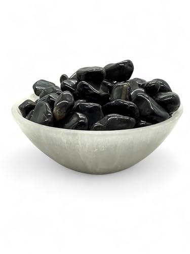 Pachamama Essentials Black Onyx Tumbled - Healing Stone - 20-25mm (5) - Image 3