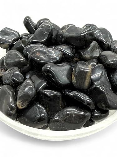 Pachamama Essentials Black Onyx Tumbled - Healing Stone - 20-25mm (5) - Image 5