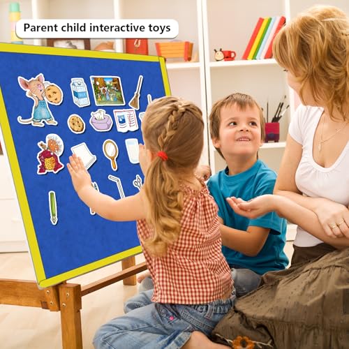 Thryvomniq If You Give a Mouse a Cookie Felt Board Flannel Board Stories for Preschool Interactive Teaching Felt Toys Storytelling Learning Activies - Image 5