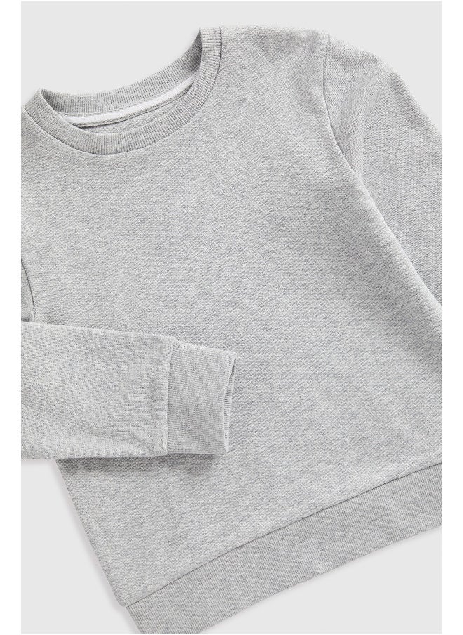 mothercare Grey Sweat Top  - Image 2