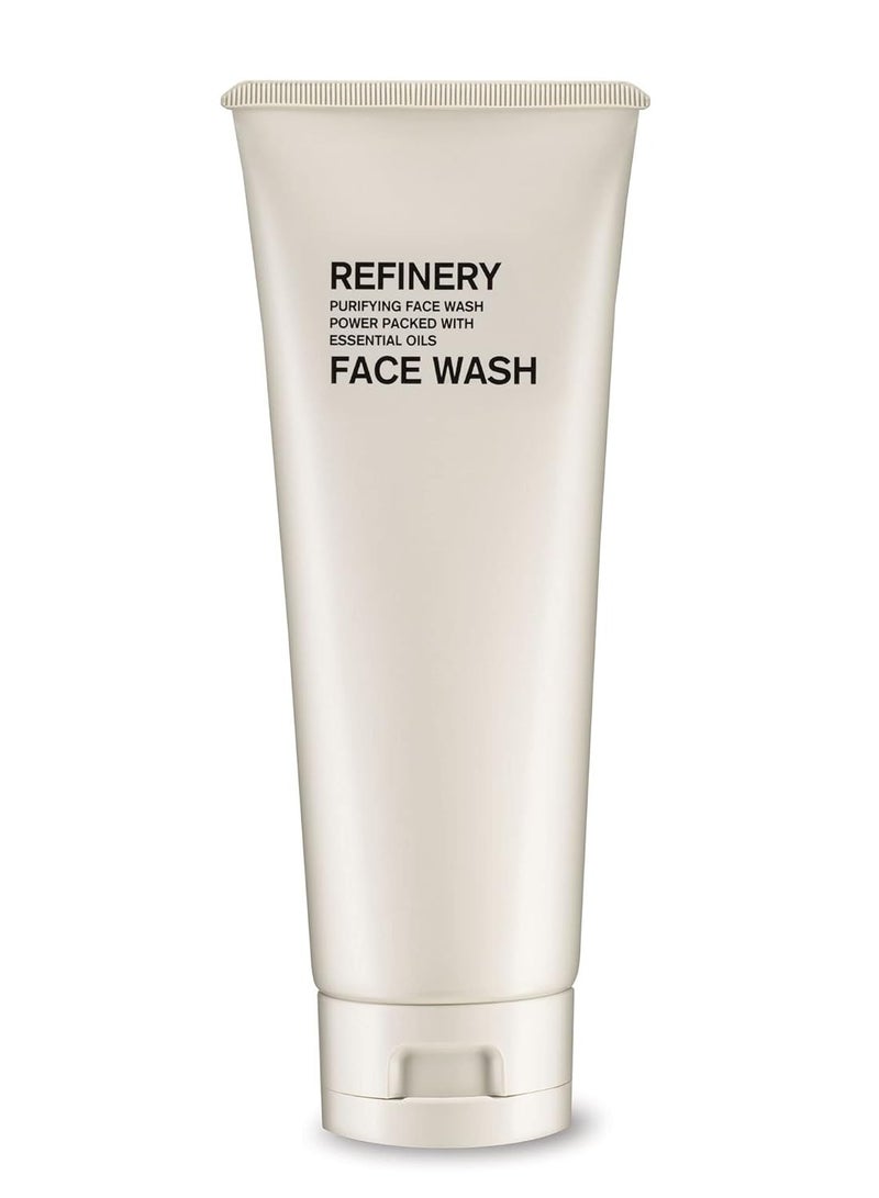 the refinery Aromatherapy Associates Refinery Face Wash. Bergamot and Spearmint Essential Oils. Balance, Purify and Deeply Cleanse Skin (3.4 fl oz) - Image 3