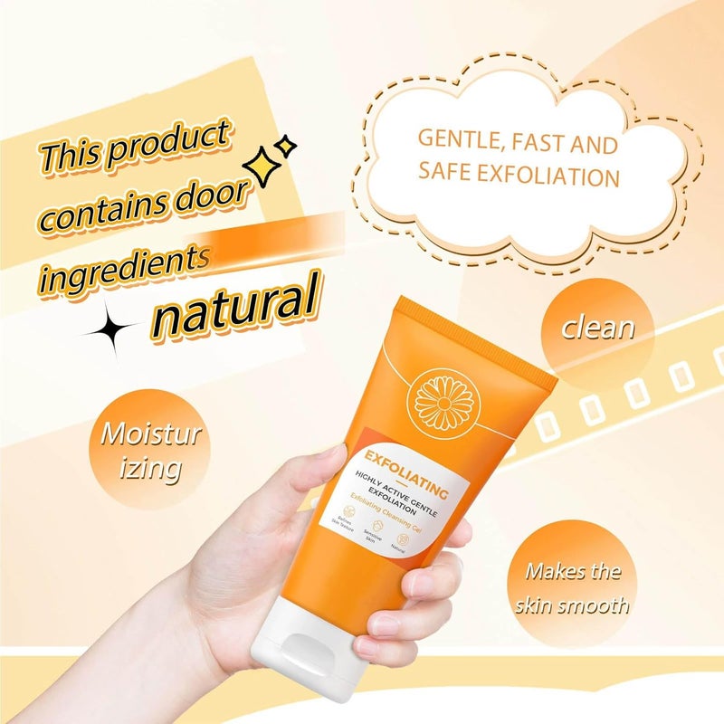 Gulf popular simple design Vitamin C Exfoliating Gel, Gentle Peeling Gel Face Exfoliator, Deep Cleansing, Removes Dead Skin Cells, Unclogs Pores, Refines Skin Texture, Promotes Smooth Skins, Suitable for All Skins Types 2.12 oz Cross product combo compatible Global mainstream design picks Diverse use resistant crafted quality N/S/C nationwide deliver Heavy load resistant Global simple assemble options Durability boosted processed material Upgraded quality Elegant upgraded practical design Consistent steady quality Multi-hub shipment dispatch Easy store & transit build Worldwide popular practical build Spec upgraded improved quality Air & land transit compatible Individual & group usable Repeated detach compatible build Long use oriented quality All storage type compatible Trendy flexible practical build Affordable trusted craftsmanship All-round applied quality Secure equipped warehouse In-house warehouse packing - Image 5