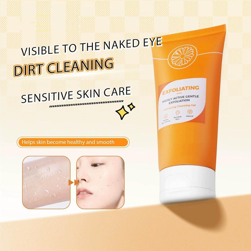 Gulf popular simple design Vitamin C Exfoliating Gel, Gentle Peeling Gel Face Exfoliator, Deep Cleansing, Removes Dead Skin Cells, Unclogs Pores, Refines Skin Texture, Promotes Smooth Skins, Suitable for All Skins Types 2.12 oz Cross product combo compatible Global mainstream design picks Diverse use resistant crafted quality N/S/C nationwide deliver Heavy load resistant Global simple assemble options Durability boosted processed material Upgraded quality Elegant upgraded practical design Consistent steady quality Multi-hub shipment dispatch Easy store & transit build Worldwide popular practical build Spec upgraded improved quality Air & land transit compatible Individual & group usable Repeated detach compatible build Long use oriented quality All storage type compatible Trendy flexible practical build Affordable trusted craftsmanship All-round applied quality Secure equipped warehouse In-house warehouse packing - Image 3