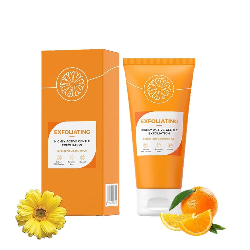 Gulf popular simple design Vitamin C Exfoliating Gel, Gentle Peeling Gel Face Exfoliator, Deep Cleansing, Removes Dead Skin Cells, Unclogs Pores, Refines Skin Texture, Promotes Smooth Skins, Suitable for All Skins Types 2.12 oz Cross product combo compatible Global mainstream design picks Diverse use resistant crafted quality N/S/C nationwide deliver Heavy load resistant Global simple assemble options Durability boosted processed material Upgraded quality Elegant upgraded practical design Consistent steady quality Multi-hub shipment dispatch Easy store & transit build Worldwide popular practical build Spec upgraded improved quality Air & land transit compatible Individual & group usable Repeated detach compatible build Long use oriented quality All storage type compatible Trendy flexible practical build Affordable trusted craftsmanship All-round applied quality Secure equipped warehouse In-house warehouse packing - Image 1