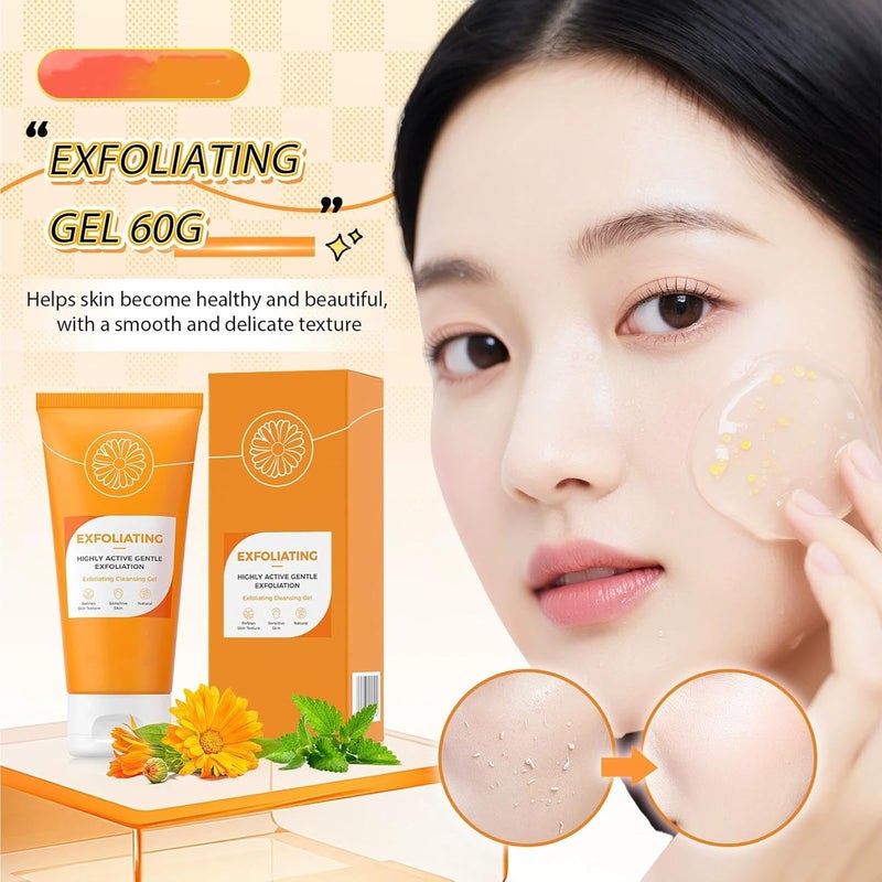 Gulf popular simple design Vitamin C Exfoliating Gel, Gentle Peeling Gel Face Exfoliator, Deep Cleansing, Removes Dead Skin Cells, Unclogs Pores, Refines Skin Texture, Promotes Smooth Skins, Suitable for All Skins Types 2.12 oz Cross product combo compatible Global mainstream design picks Diverse use resistant crafted quality N/S/C nationwide deliver Heavy load resistant Global simple assemble options Durability boosted processed material Upgraded quality Elegant upgraded practical design Consistent steady quality Multi-hub shipment dispatch Easy store & transit build Worldwide popular practical build Spec upgraded improved quality Air & land transit compatible Individual & group usable Repeated detach compatible build Long use oriented quality All storage type compatible Trendy flexible practical build Affordable trusted craftsmanship All-round applied quality Secure equipped warehouse In-house warehouse packing - Image 2
