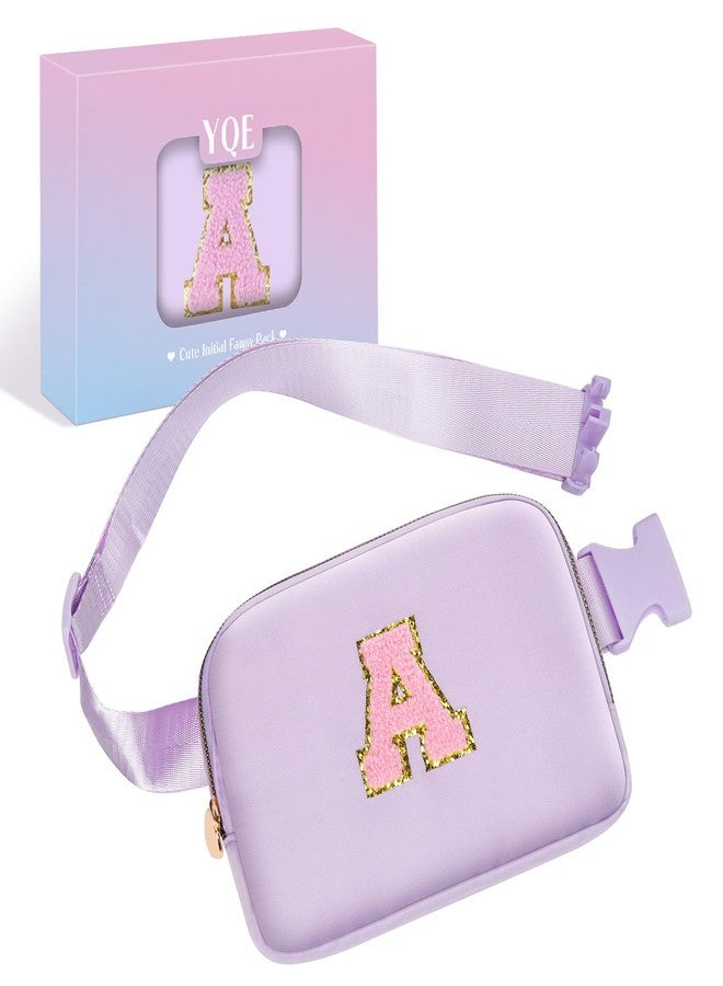 YQE Birthday Gifts for Girls, 4 5 6 7 8 9 10 11 12 13 Year Old Girl Gifts for Teens Kids Daughter Sister Her,Cute Fanny Pack Belt Bag Crossbody Bag Trendy Stuff for Girls Women Teen, Purple, 8 X 2 X 5.5 - Image 1