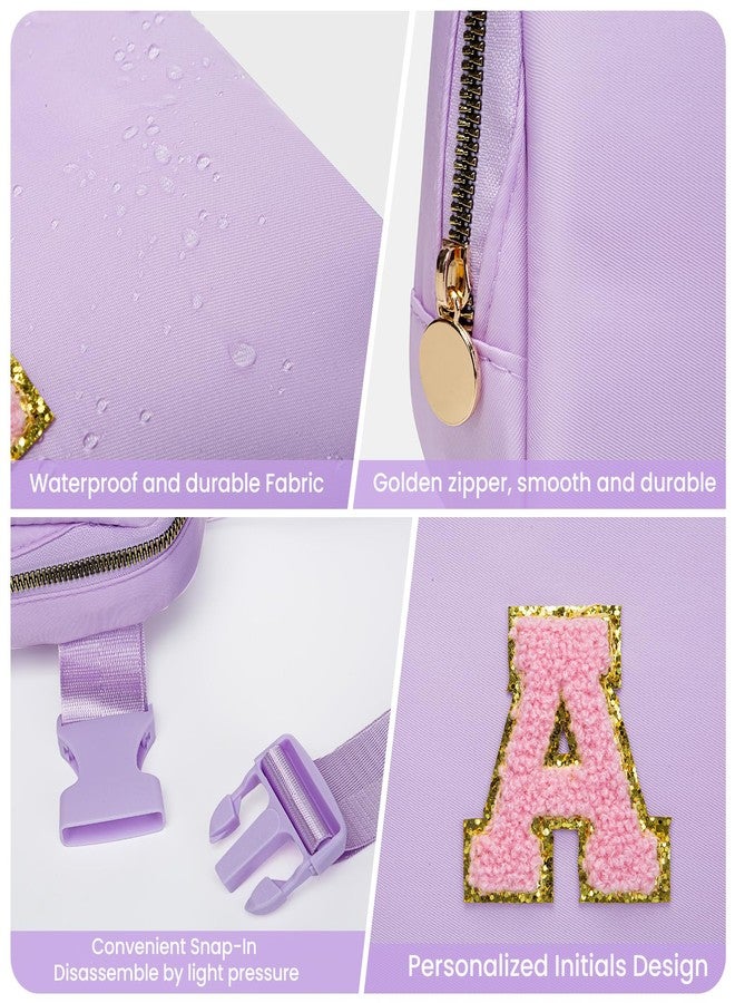 YQE Birthday Gifts for Girls, 4 5 6 7 8 9 10 11 12 13 Year Old Girl Gifts for Teens Kids Daughter Sister Her,Cute Fanny Pack Belt Bag Crossbody Bag Trendy Stuff for Girls Women Teen, Purple, 8 X 2 X 5.5 - Image 5
