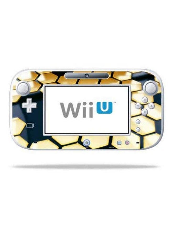 Mightyskins Skin Compatible With Nintendo Wii U Gamepad Controller Wrap Sticker Skins Honeycomb