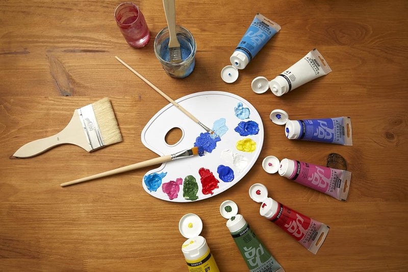 Pebeo Studio Acrylics - Quinacridone Scarlet - High Viscosity Acrylic Paint - 100ml Tube - Image 4